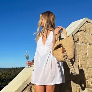 Vintage Cotton Mini in Ivory